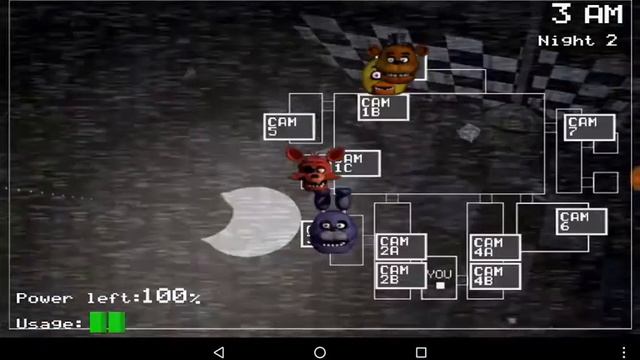 FNaF 1 night 2 (android old version) (old video from summer 2019) смотреть онлайн