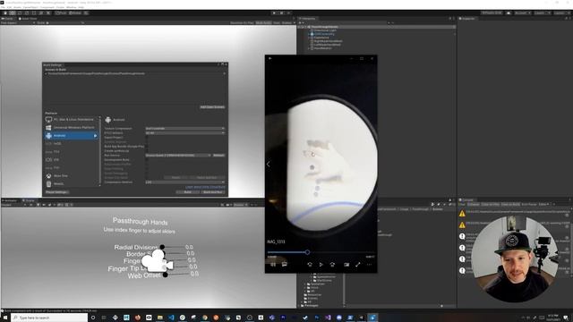 Passthrough API Hand Tracking With OpenXR & Oculus Quest 2 смотреть онлайн