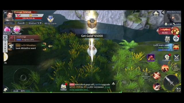 Dawn Sanctuary Gameplay - MMORPG Game Android смотреть онлайн