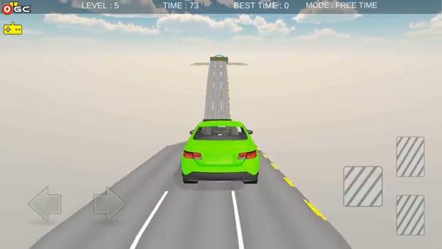 Impossible Car Stunt Race / 3D Mobil Car Racing Game / Android Gameplay смотреть онлайн
