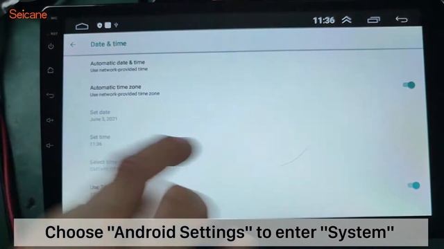 How to Set the GPS Time in Seicane H5 Series Car Audio with Bluetooth Carplay? смотреть онлайн