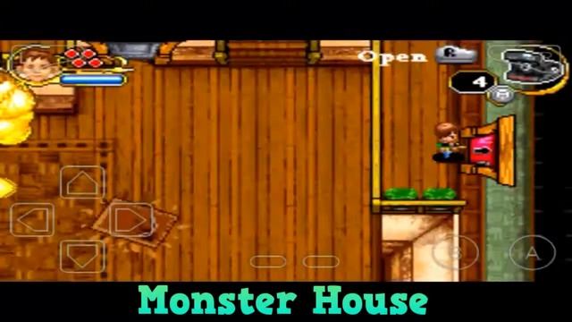 Monster House Android Gameplay GBA Games Emulator ( My Boy! Free - GBA Emulator ) смотреть онлайн