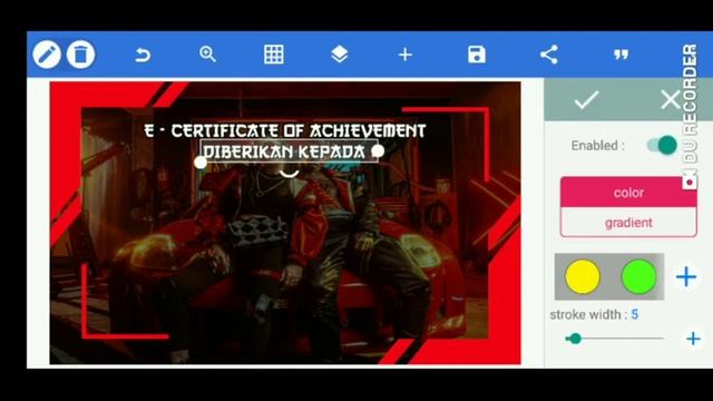 CARA MEMBUAT E - CERTIFICATE KEREN DI ANDROID смотреть онлайн