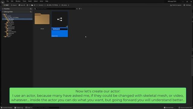 Creating an ARImage Tracking UE 5.0.3: A step-by-step tutorial PART1 смотреть онлайн
