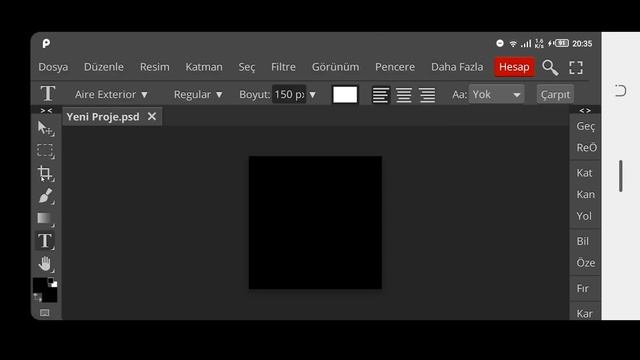 Photopea Font Yükleme , Yazı Bükme , Dosya Ekleme !! Photopea Eğitim #2