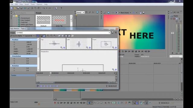 KEYFRAME - SONY VEGAS PRO 13 TUTORIAL смотреть онлайн