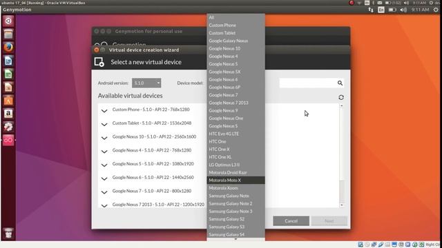 How to Install Genymotion Android Emulator in Ubuntu Linux смотреть онлайн