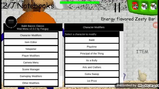 baldi basics of education and learning mod menu gotta sweep 10 funny moments comedy смотреть онлайн