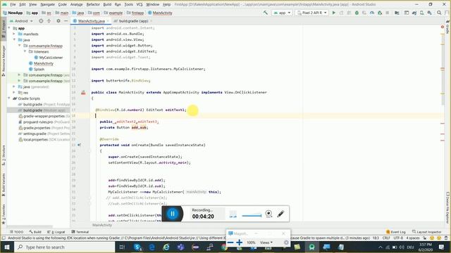 Layouts | View | Events | XML |Android App Development Tutorial in Hindi | Android Studio #13 смотреть онлайн