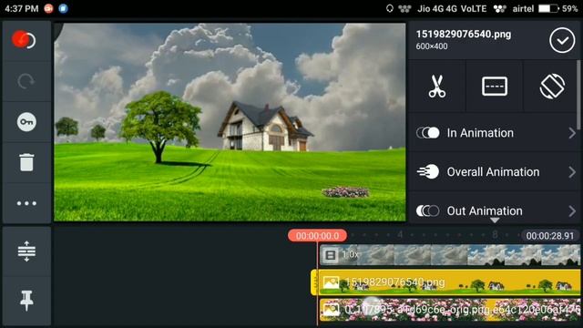 How to make a vfx editing on Android mobile Kinemaster editing tutorials смотреть онлайн