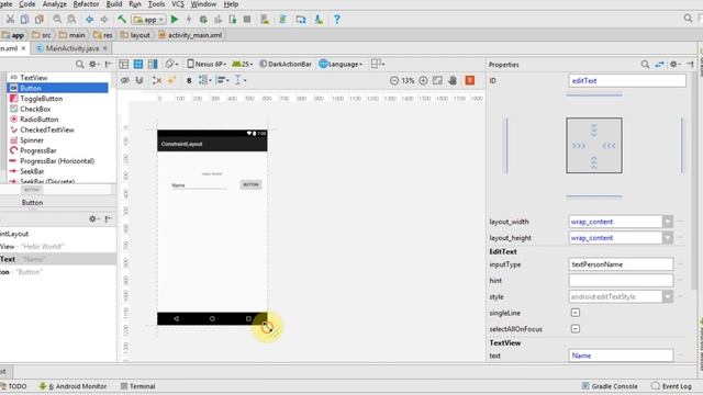 Belajar Android Studio - Constraint Layout смотреть онлайн