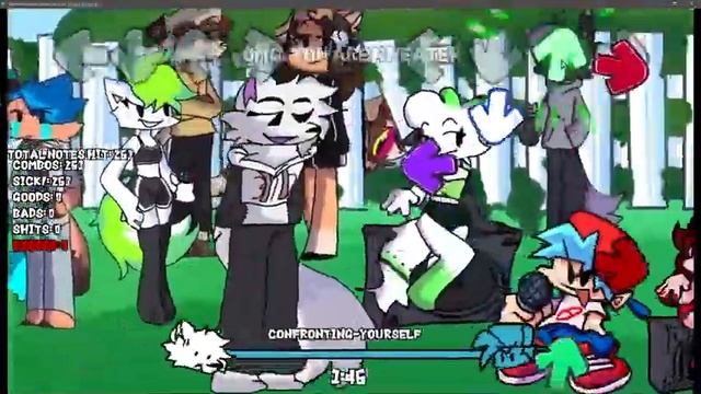 Friday Night Funkin' VS Clover (Furry youtubers) (FNF Mod/Hard) смотреть онлайн