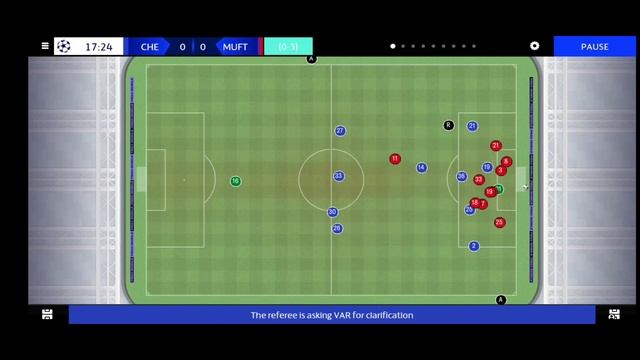 Football Manager 2023 Mobile Gameplay Semi Final Champs League 2nd Leg Chelsea V Man United #FM23 смотреть онлайн