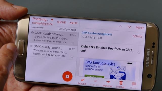 Email-Konto einrichten unter Android 6 смотреть онлайн