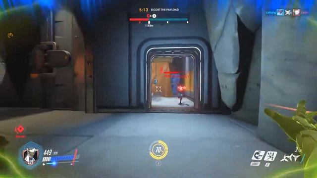 Overwatch: Genji makes short work of Bastion смотреть онлайн