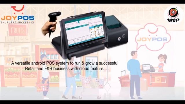 Touch Screen Android POS System Successful For Retail and F&B Business смотреть онлайн