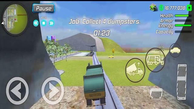 Black Hole Rope Hero Vice Vegas - Fire Truck at Train Station - Android Gameplay смотреть онлайн