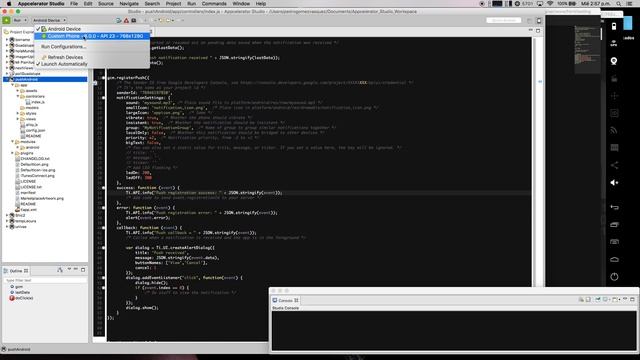 Crear push notification en Android en Titanium Appcelerator sin ACS смотреть онлайн