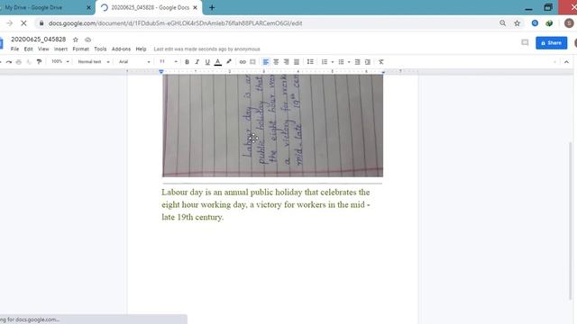 how to convert hand written or manual notes into MS word using google drive. смотреть онлайн