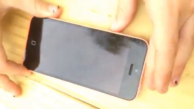 iPhone 5C pink unboxing смотреть онлайн