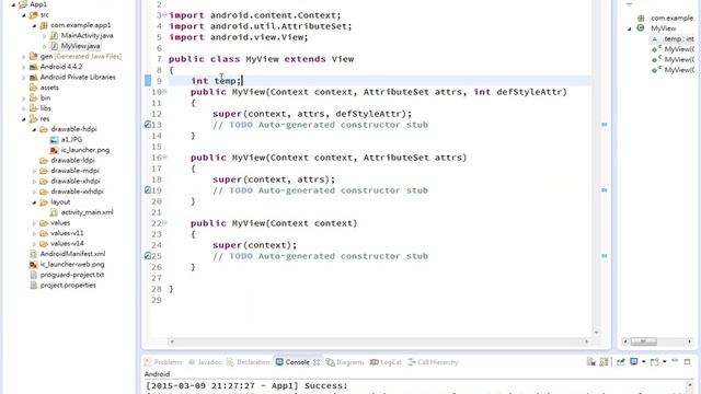 Android Creating Custom View and Draw Example смотреть онлайн