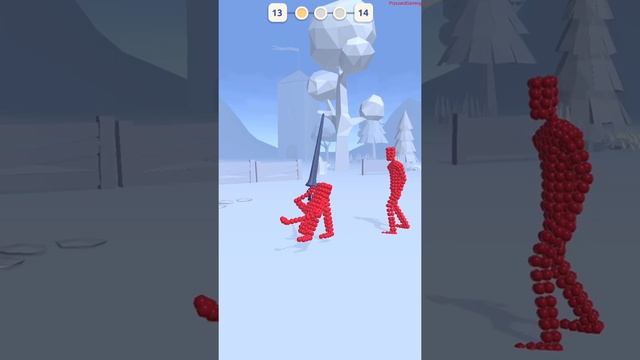 Angle Fight 3D - Gameplay Walkthrough Part 4 All Levels 11-14 (Android, iOS) смотреть онлайн