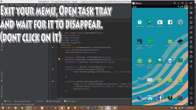 How to connect memu emulator with adb android studio 2017 смотреть онлайн