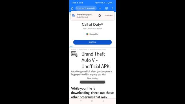 GTA 5 Mobile Android/IOS GAME | Fan made Open World Game смотреть онлайн