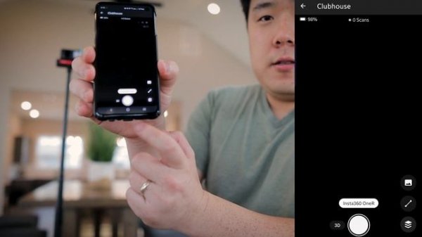360 Camera (Insta360 ONE R) & Android Phone & Matterport for Easy 3D Site Scan & Survey