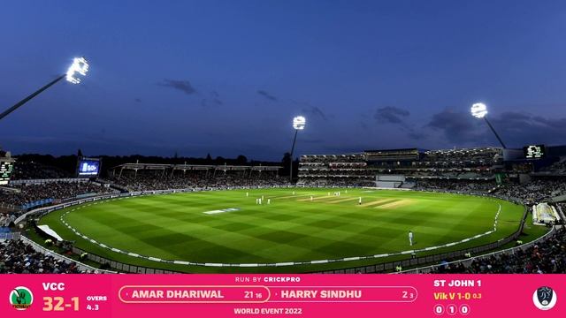 CrickPro Pink Cricket Scorecard Overlay (Ticker) Design смотреть онлайн
