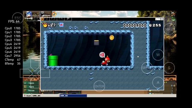 Super Mario Maker World 3.3.0F Engine PC 60fps Winlator Android Test Poco X3 Pro 8 256 Snap860 смотреть онлайн