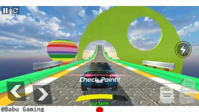 Maga Ramp Race - Extreme Car Racing New Game 2020 | #Android Gameplay | Babu Gaming смотреть онлайн