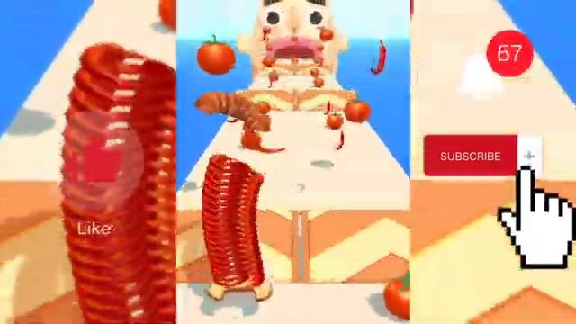 Sandwich Runner Gameplay All Levels iOS Android Games Level Max Level NRTG56RT3W3 смотреть онлайн