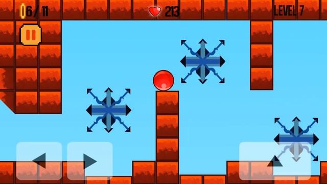 Bounce Ball Android Gameplay 1 to 11 level complete in 20 Minutes смотреть онлайн