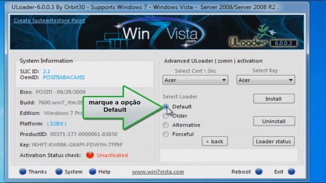 ATIVADOR DO WINDOWS 7 #2 Todas as versões!! 32/64 Bits ! смотреть онлайн