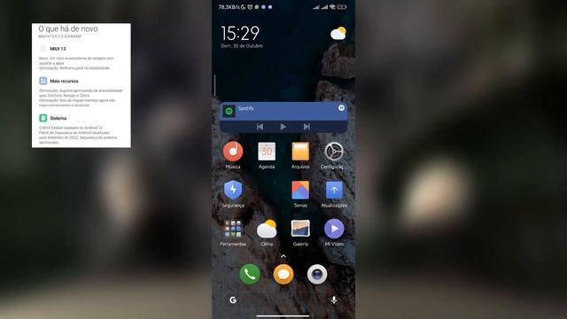 ATUALIZOU!! NOVA ATUALIZAÇÃO PARA O REDMI NOTE 9 (BUGS DA MIUI 13 CORRIGIDOS) смотреть онлайн