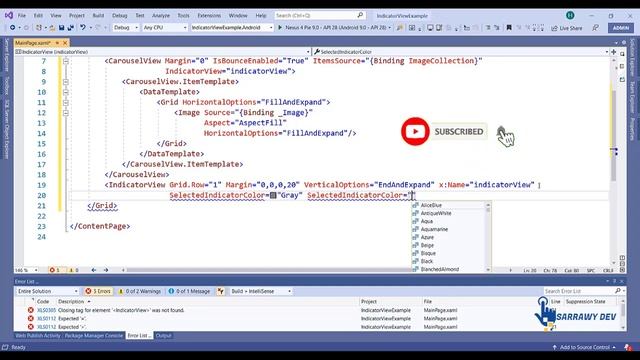 Xamarin Forms - Carousel and Indicator View смотреть онлайн