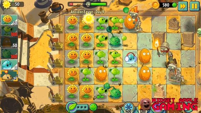 Midget Apple - Plants vs Zombies 2 #14: NO FACECAM! смотреть онлайн