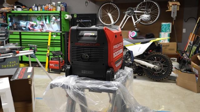 Predator Super Quiet 5000 Watt Inverter Generator! смотреть онлайн