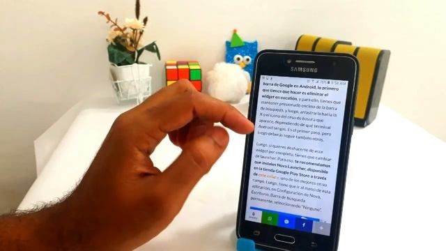 ¿Cómo Quitar / Eliminar la Barra de Búsqueda de Google? смотреть онлайн