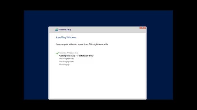 Install Windows 2012 R2 смотреть онлайн