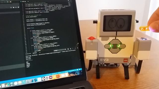 MicroPython, Python. Lego Mindstorms EV3. смотреть онлайн