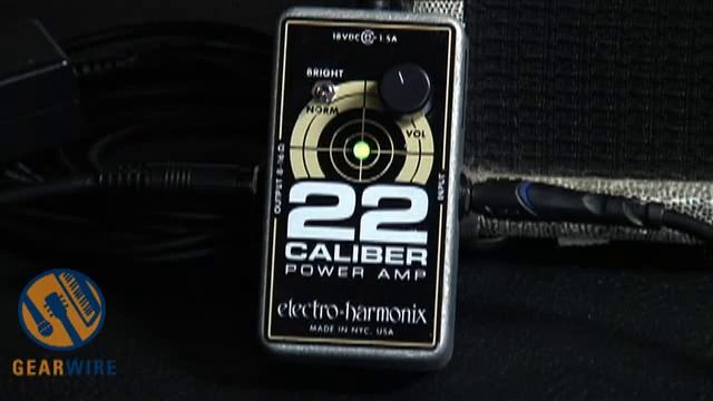 Electro-Harmonix 22 Caliber Power Amp: Serious Firepower That's Easily Concealable смотреть онлайн