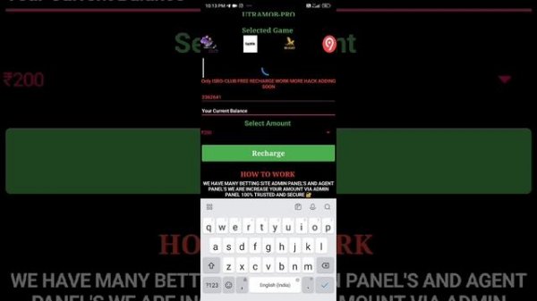 91 club free recharge hack#recharge#911 #technical rx tv