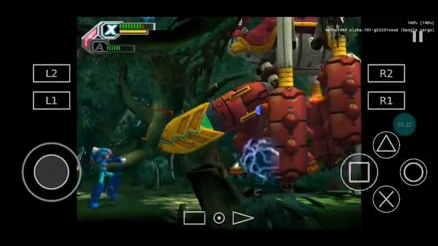 PS2 Megaman X8 en AetherSx2 emulador android pixel 3a смотреть онлайн