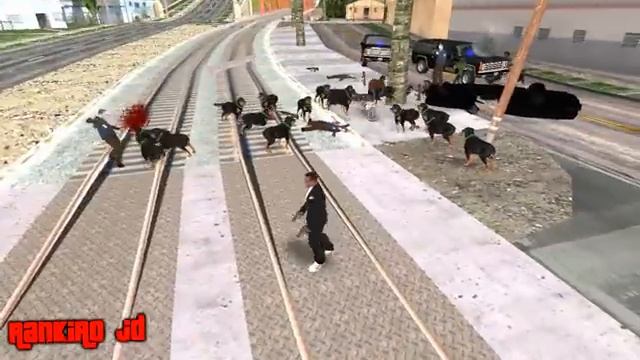 Chop de Gta 5 en Gta san andreas - Gta san andreas - Loquendo смотреть онлайн