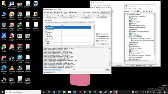Nokia 7 Plus TA-1046 Firmware | Upgrade Hang On Logo Fix Solution | UMT PRO EASY METHOD 2022 смотреть онлайн