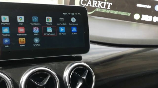 Cartablet 10.25 Mercedes B classe w246 Officina Carkit Roma смотреть онлайн
