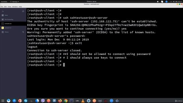 Disable Password based Login in SSH смотреть онлайн