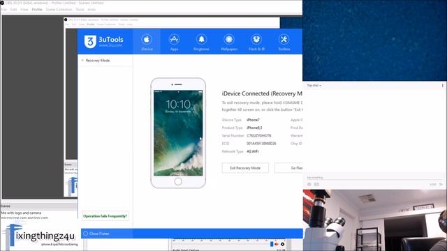 Apple Iphone 7 Bootlooping Audio IC Permanent repair (Broken home button trolled me after repair) смотреть онлайн